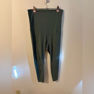 Poshdivah Green Maternity Leggings size large